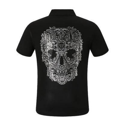 PP Polo shirt Crystal Skull