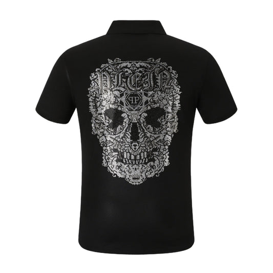 PP Polo shirt Crystal Skull