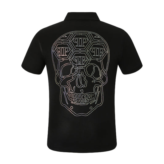 PP Polo shirt Crystal Skull