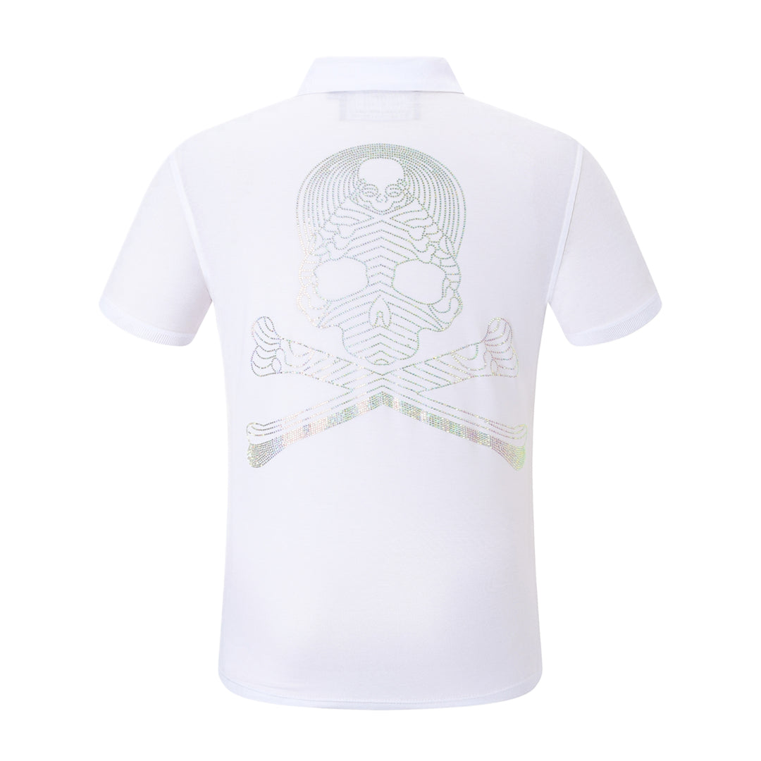 PP Polo shirt Crystal Skull