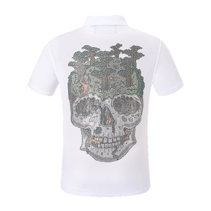 PP Polo shirt Crystal Skull