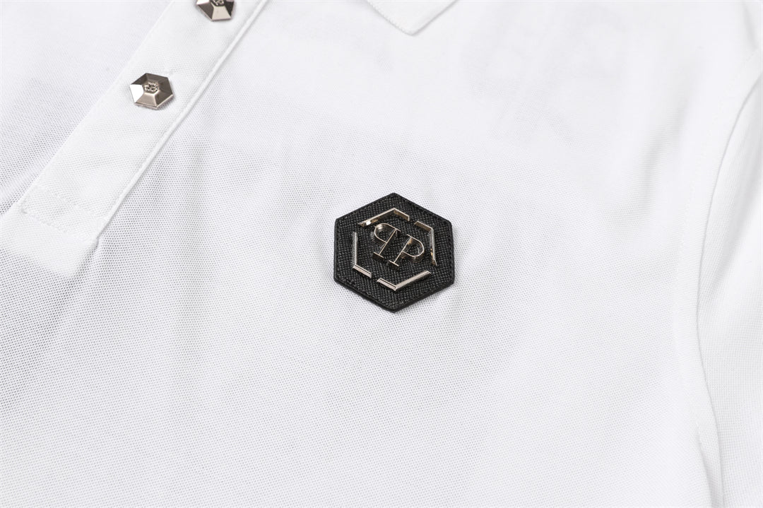 PP Polo shirt Crystal Skull