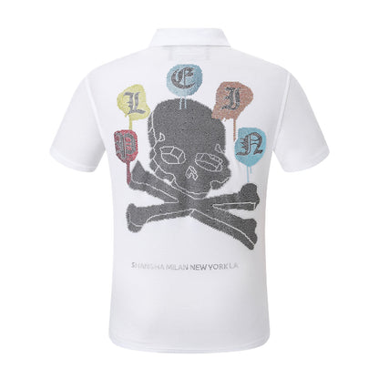 PP Polo shirt Crystal Skull