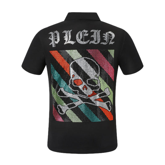PP Polo shirt Crystal Skull