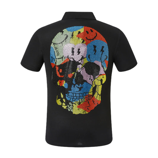 PP Polo shirt Crystal Skull