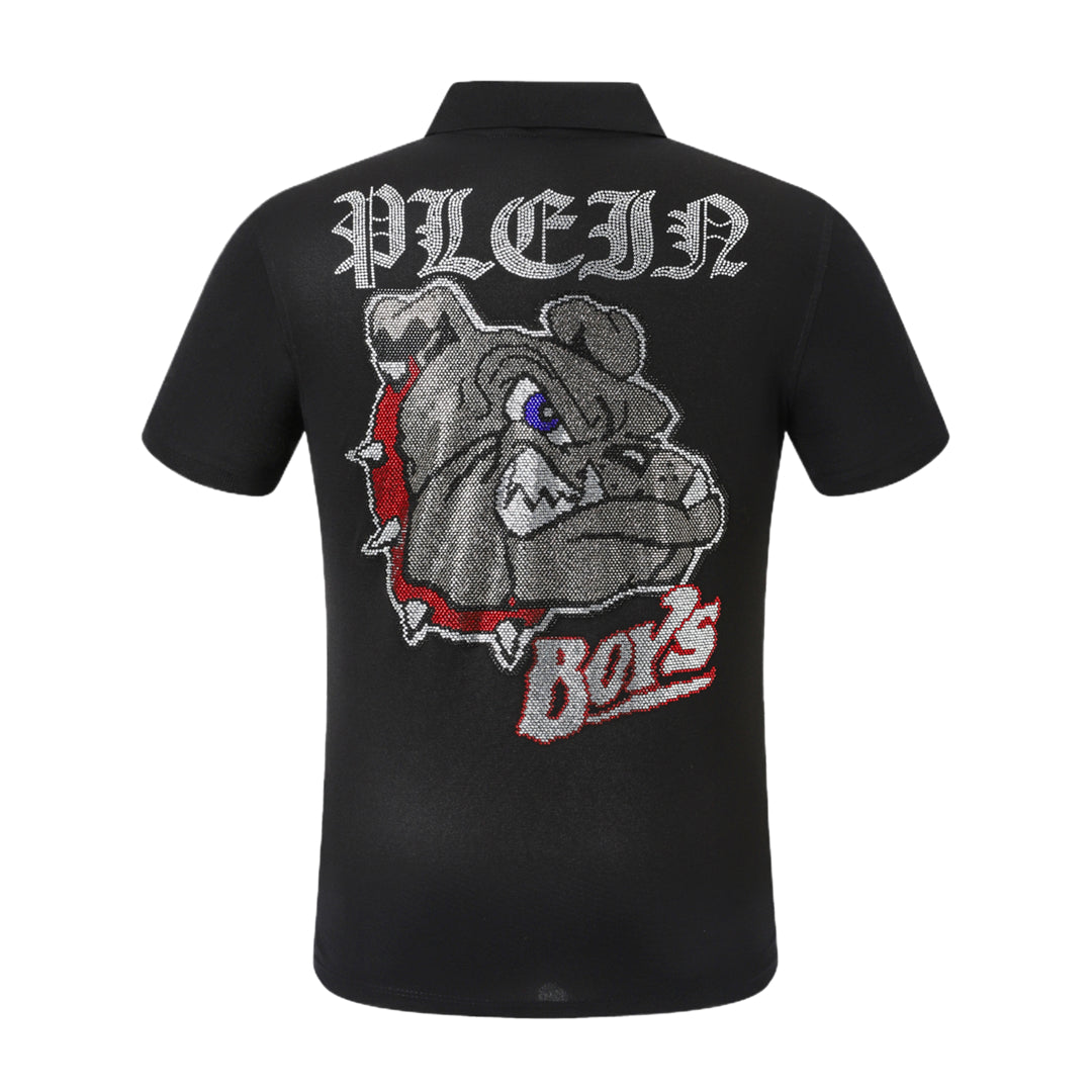 PP Polo shirt Crystal Dog