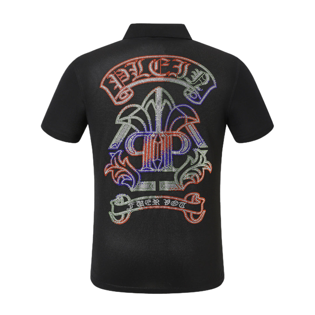 PP Polo shirt Crystal LOGO