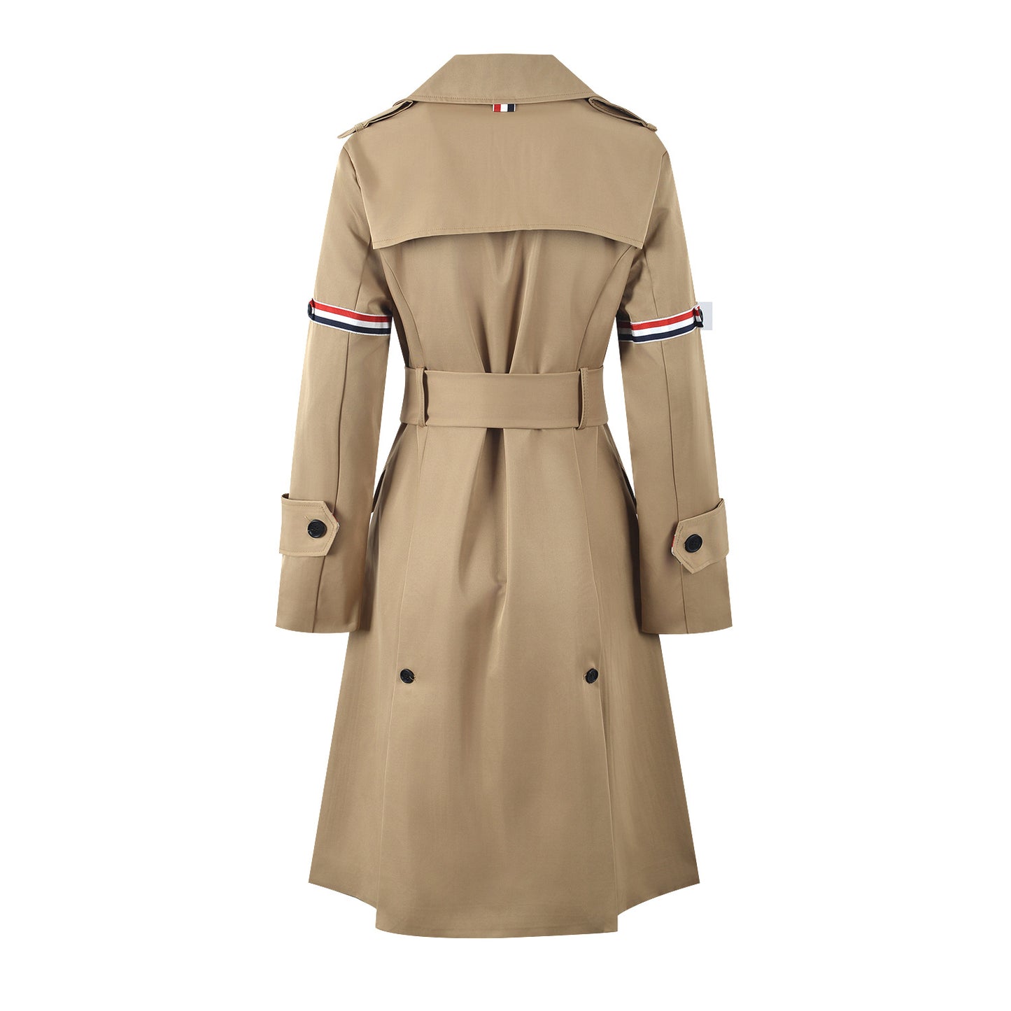Women Mid-length Trench Coat