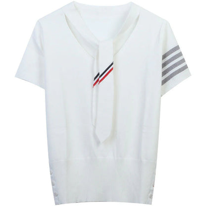 Women Tie Knot T-shirt