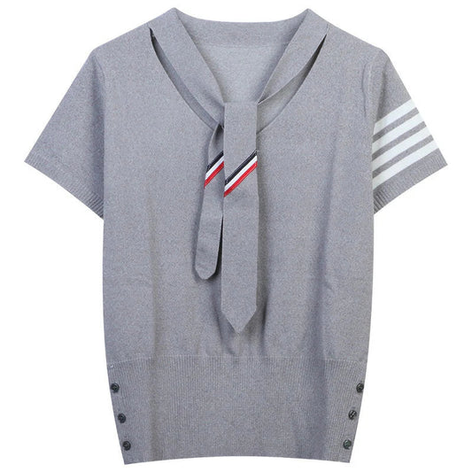 Women Tie Knot T-shirt