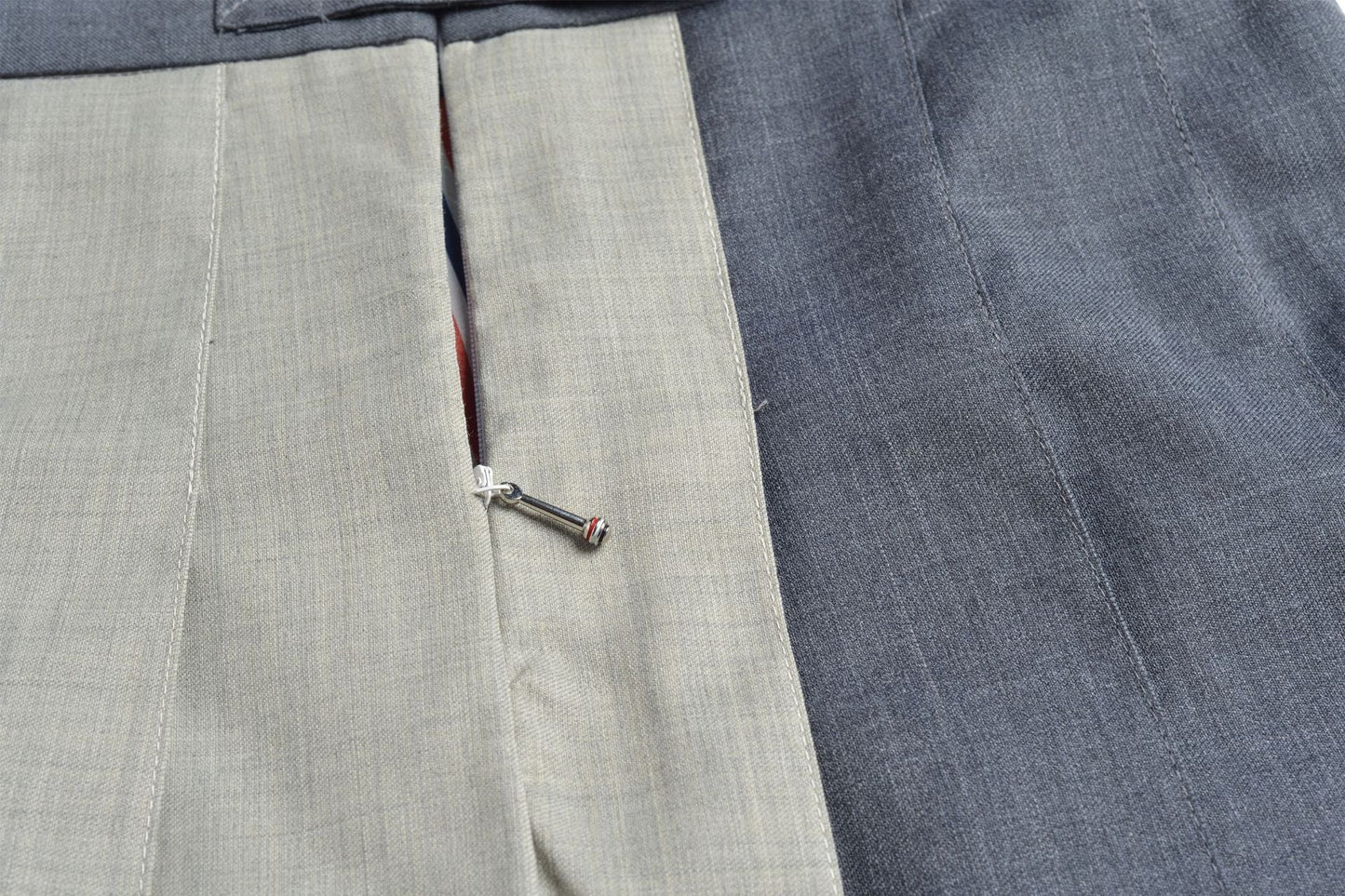 Women three-color midi skirt