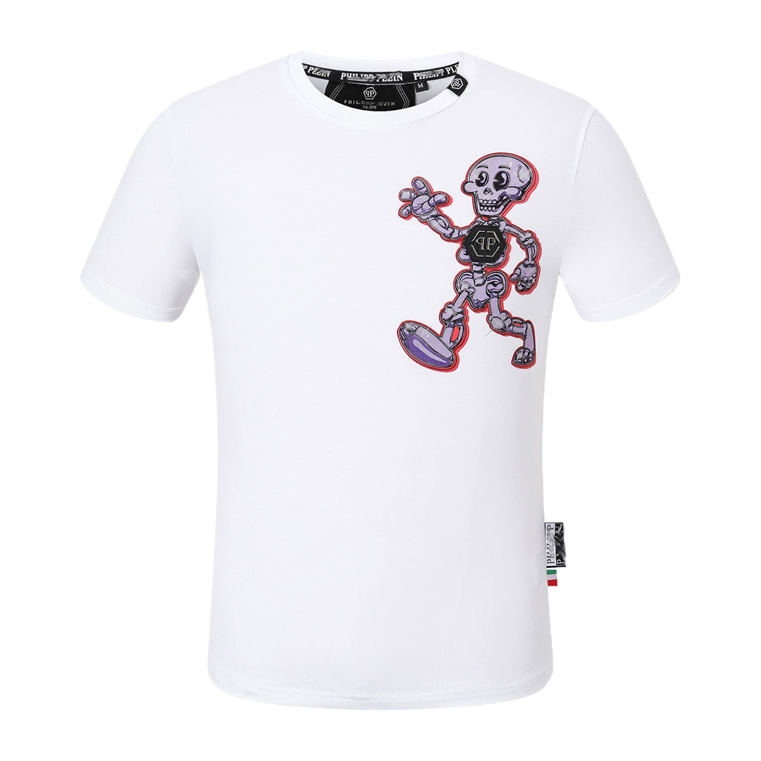 PP T-shirt Back Skull