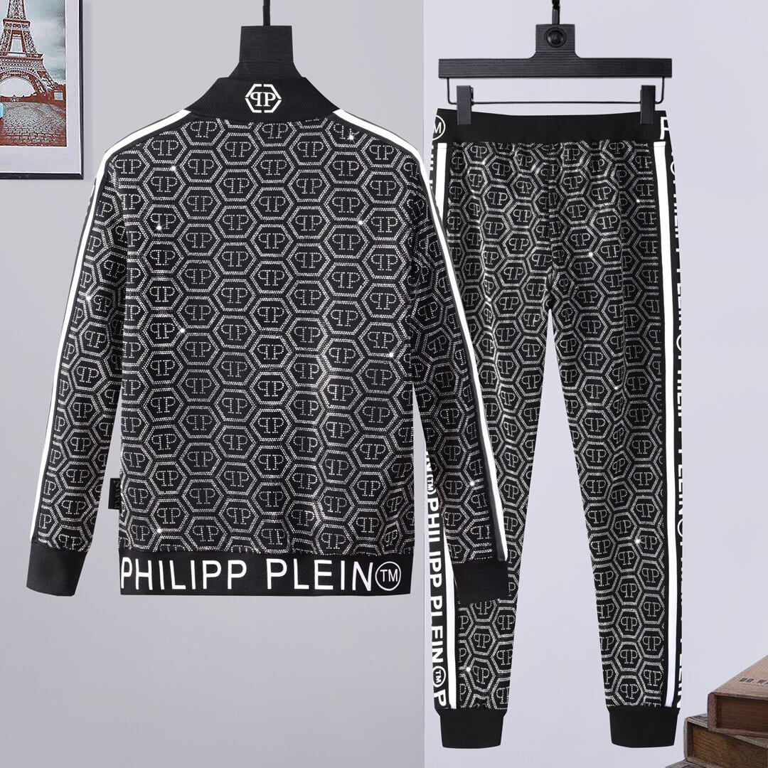 PP Skull Hoodie Jacket Suit