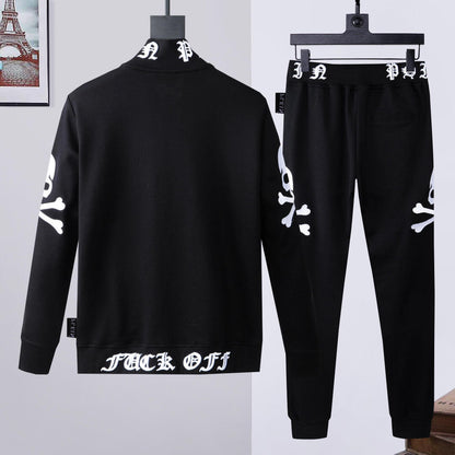 PP Skull Hoodie Jacket Suit