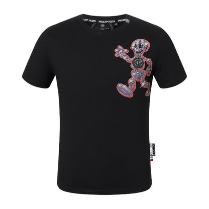 PP T-shirt Back Skull