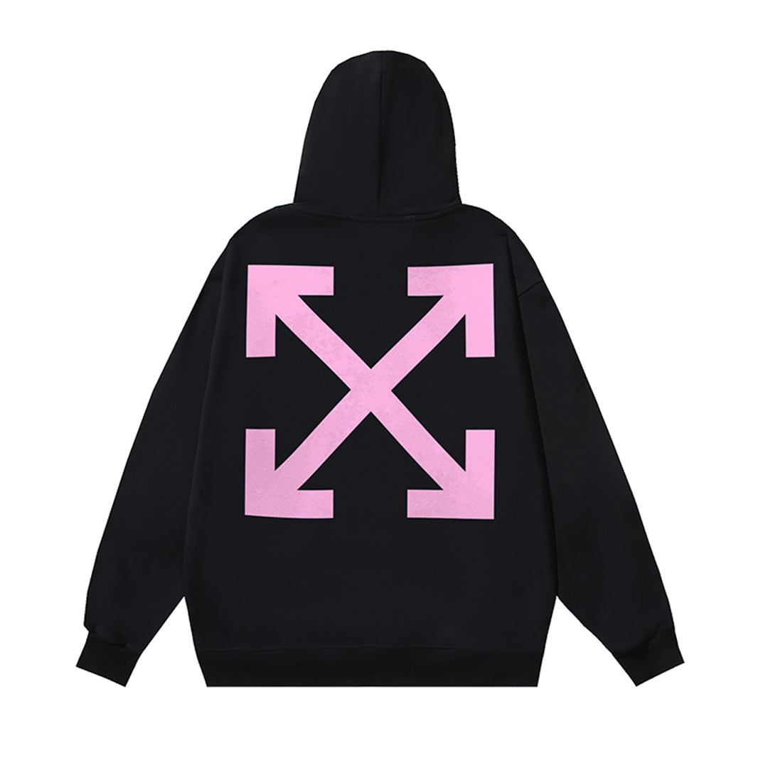 OFF Logo Print Hoodie