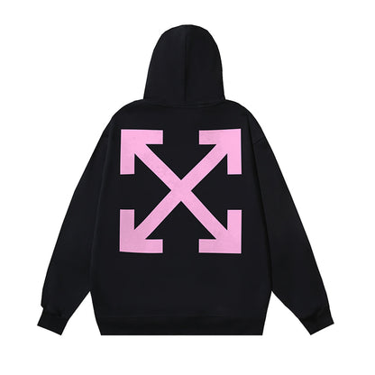 OFF Logo Print Hoodie