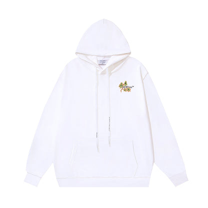 OFF Logo Print Hoodie