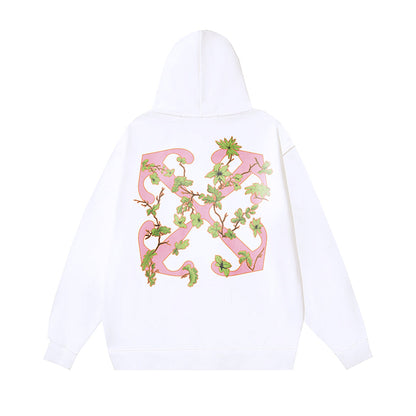 OFF Logo Print Hoodie