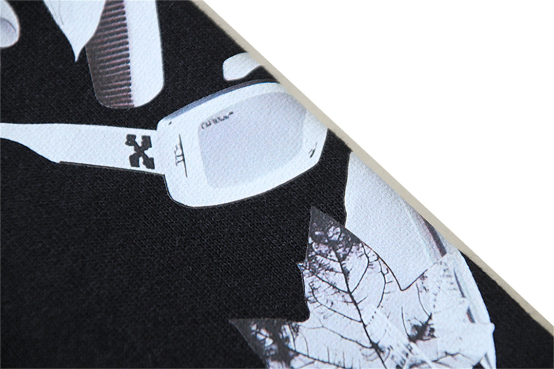 OFF Logo Print Hoodie