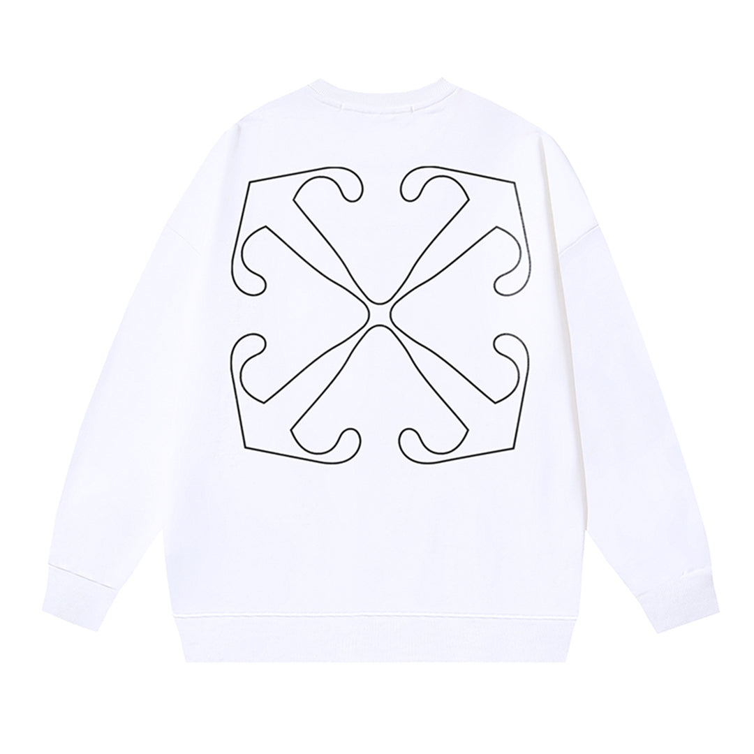 OFF Logo Print Sweatshirt