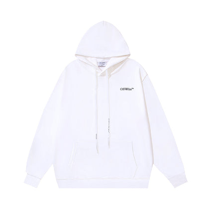 OFF Logo Print Hoodie