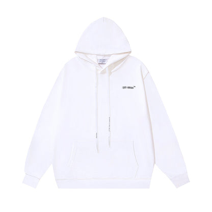 OFF Logo Print Hoodie