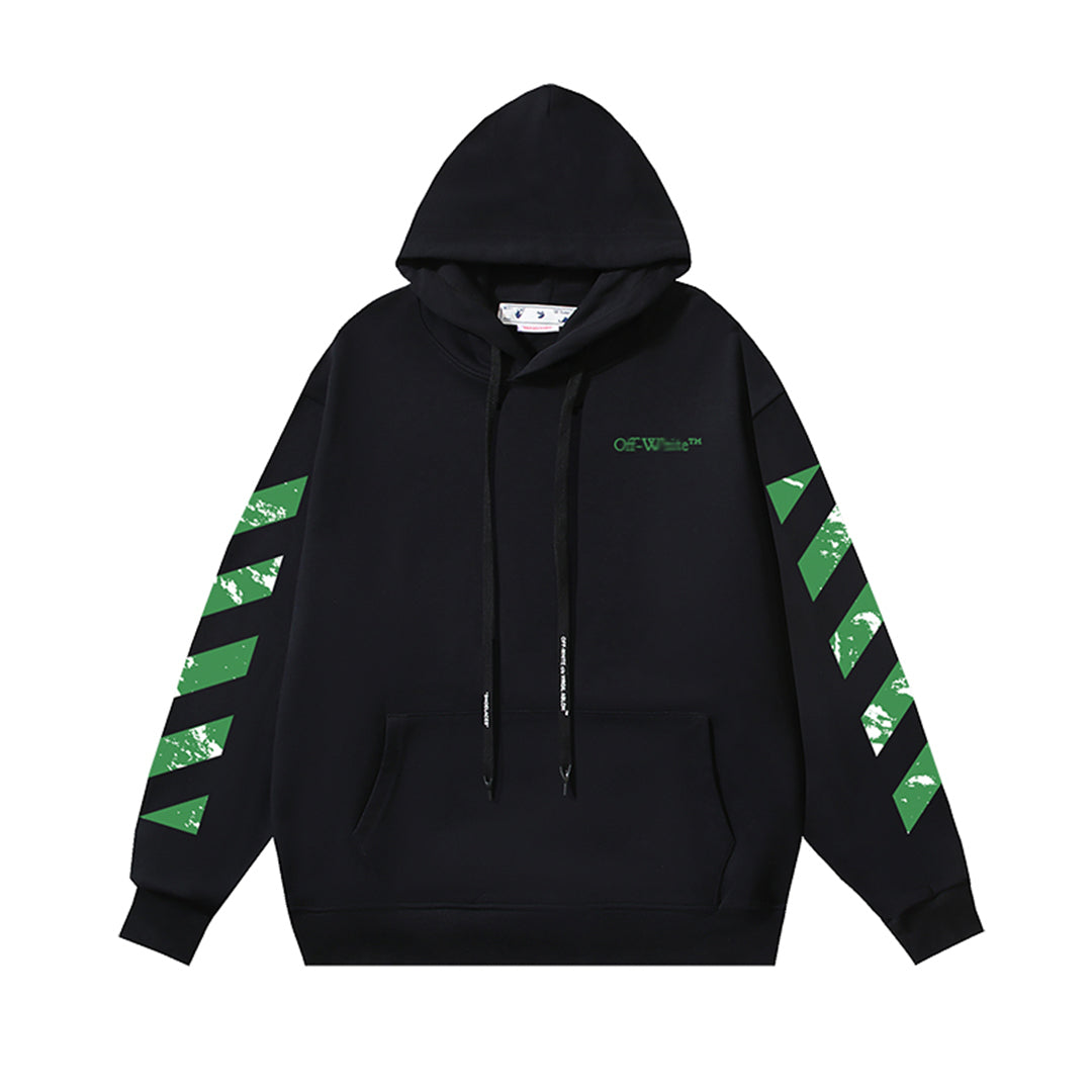 OFF Logo Print Hoodie