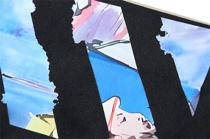 OFF Logo Print Hoodie Jacket