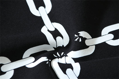 OFF Logo Print Hoodie Jacket