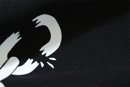 OFF Logo Print Hoodie Jacket