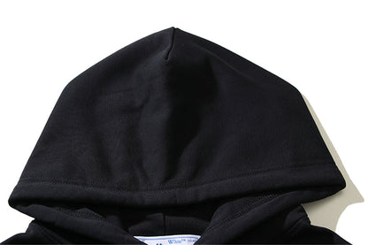 OFF Logo Print Hoodie