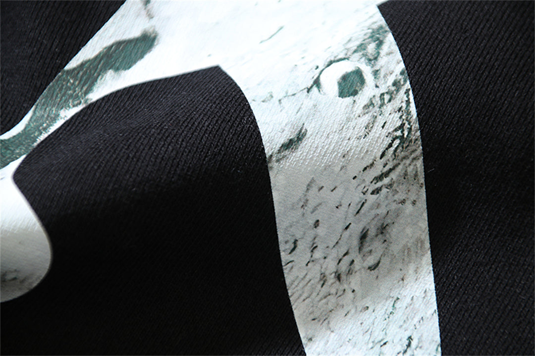 OFF Logo Print Hoodie Jacket