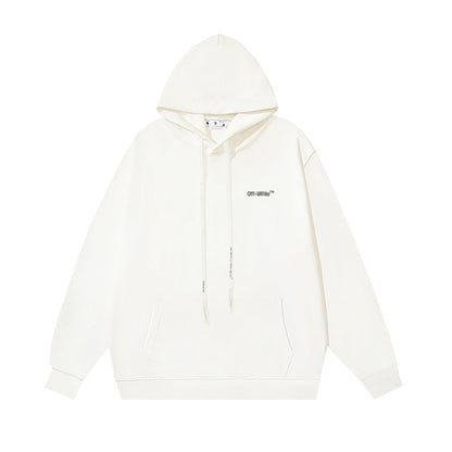 OFF Logo Print Hoodie