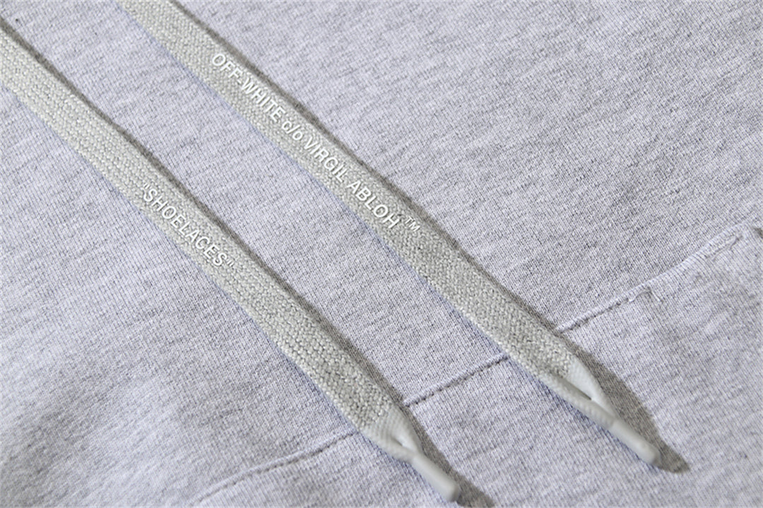 OFF Logo Print Hoodie