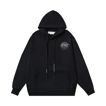 OFF Logo Print Hoodie