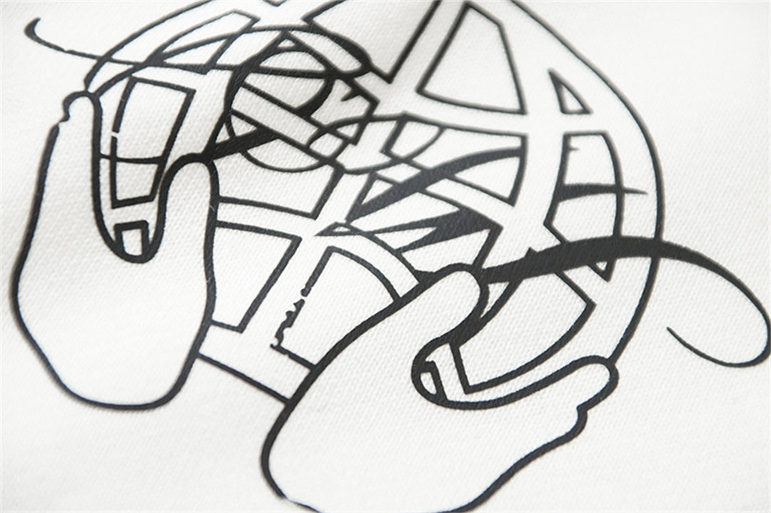 OFF Logo Print Hoodie