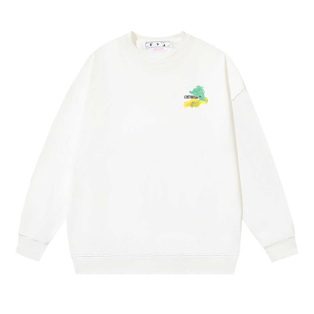 OFF Logo Print Sweatshirt