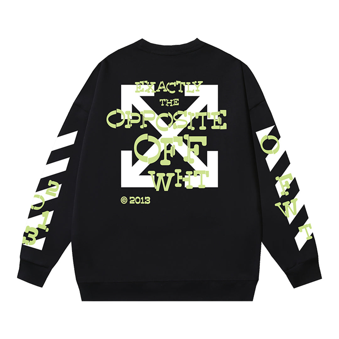 OFF Logo Print Sweatshirt