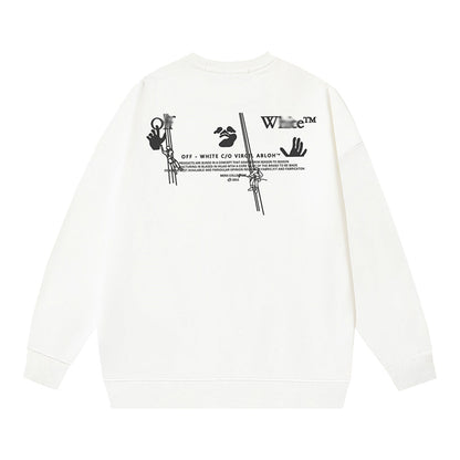 OFF Logo Print Sweatshirt