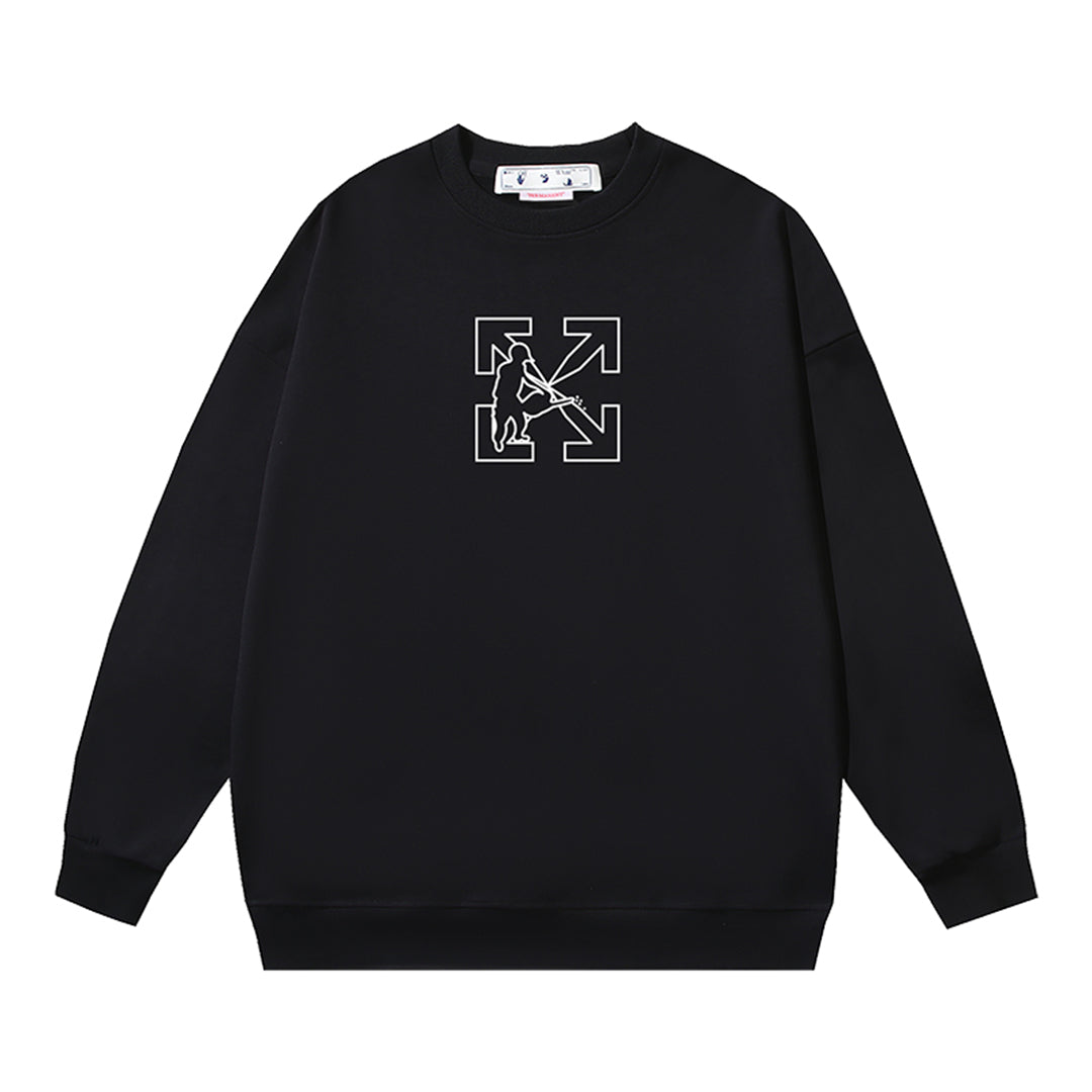 OFF Logo Print Sweatshirt