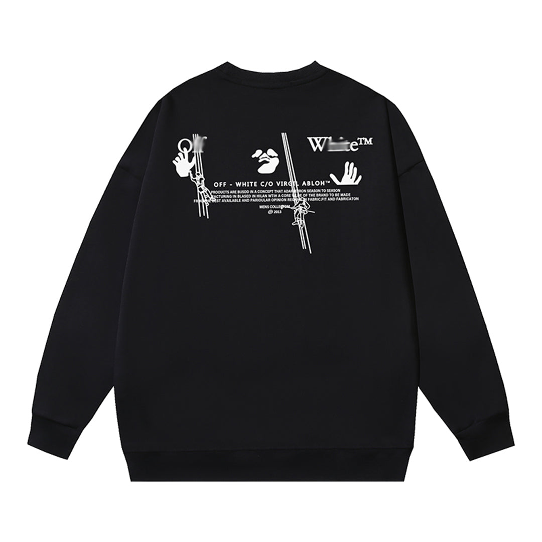 OFF Logo Print Sweatshirt