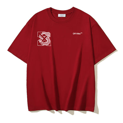 OFF Snake Print T-shirt