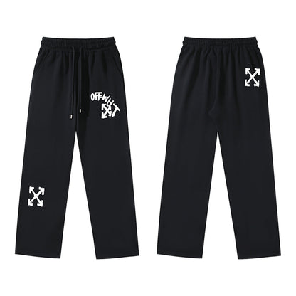 OFF Logo Print Sweatpants