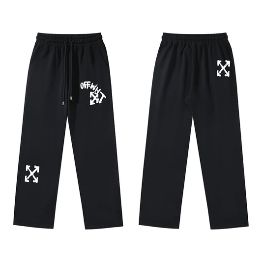 OFF Logo Print Sweatpants