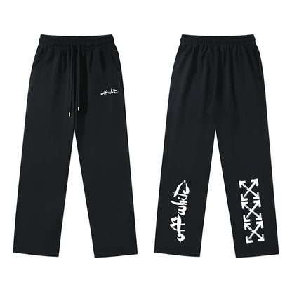 OFF Logo Print Sweatpants