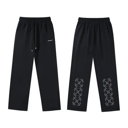 OFF Logo Print Sweatpants