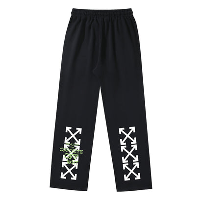 OFF Logo Print Sweatpants