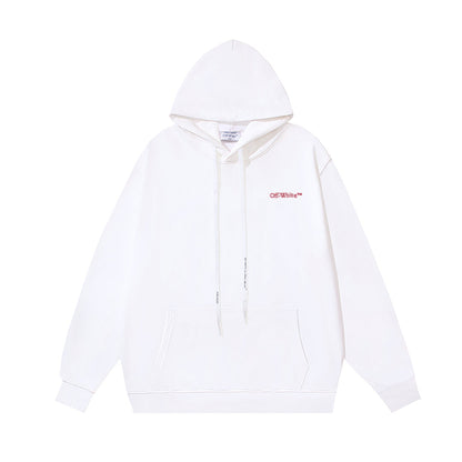 OFF Logo Print Hoodie