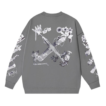OFF Logo Print Sweatshirt